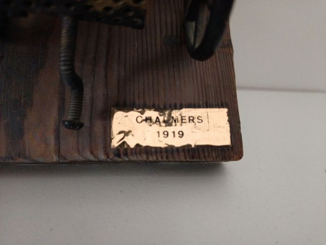 Chalmers 1919 Coche antiguo decoración
