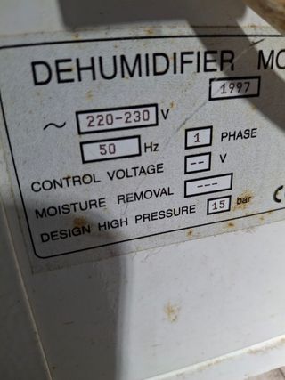 Deshumidificador New Pol