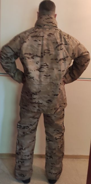 Traje interperie árido pixelado tallaXXL