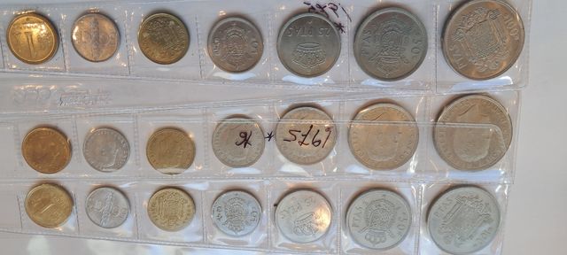 Monedas de España.