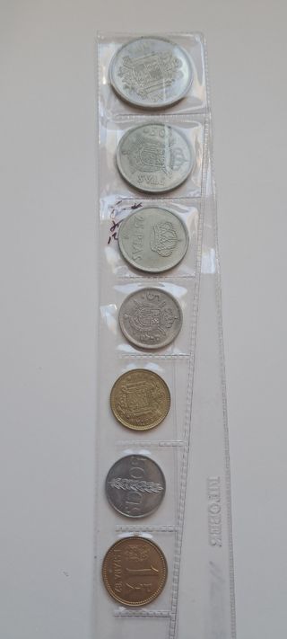 Monedas de España.