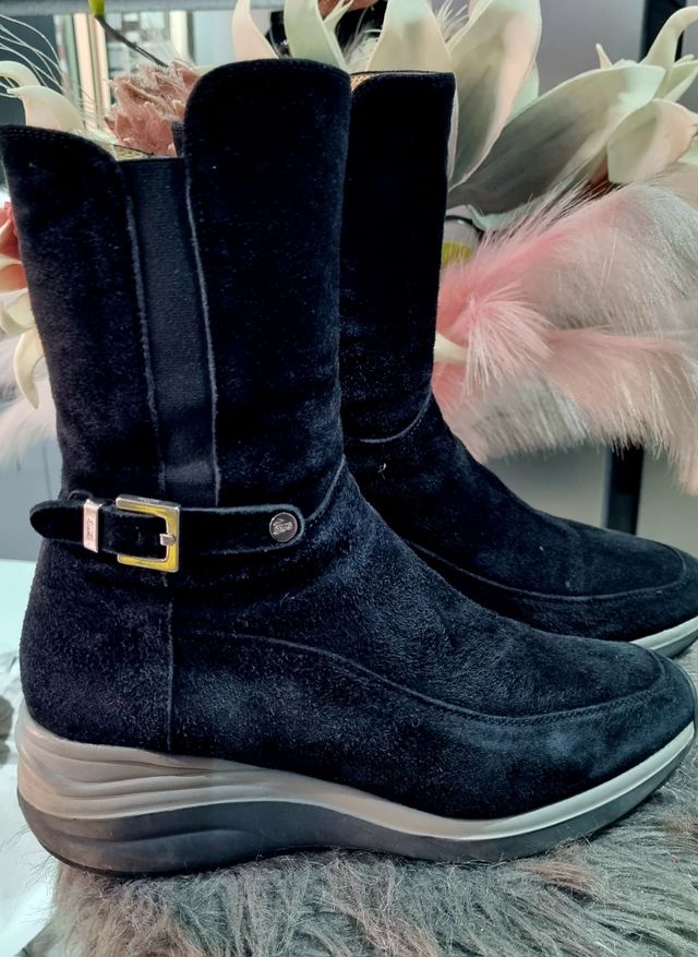 Stivaletti in vera pelle scamosciat n 41