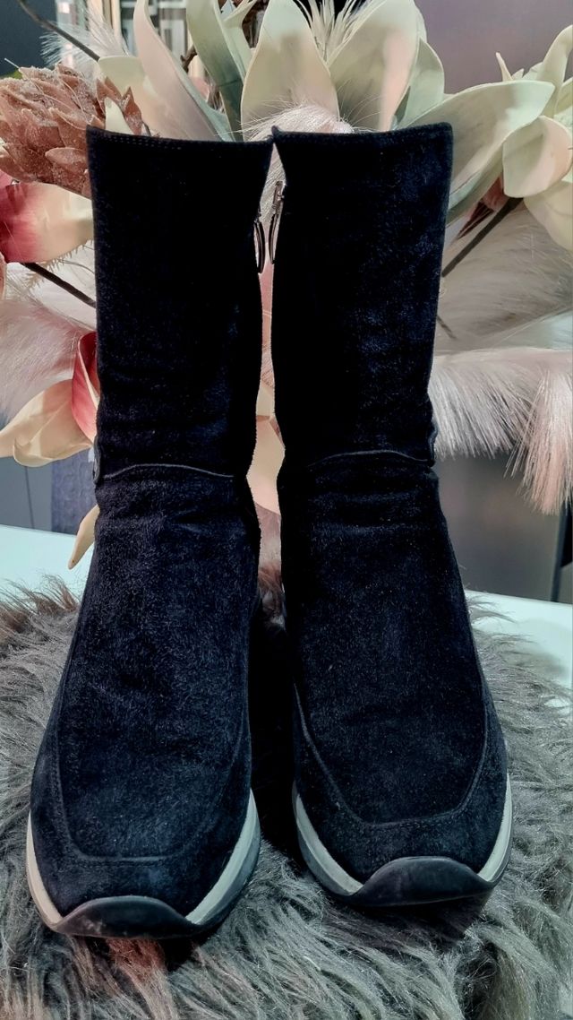 Stivaletti in vera pelle scamosciat n 41