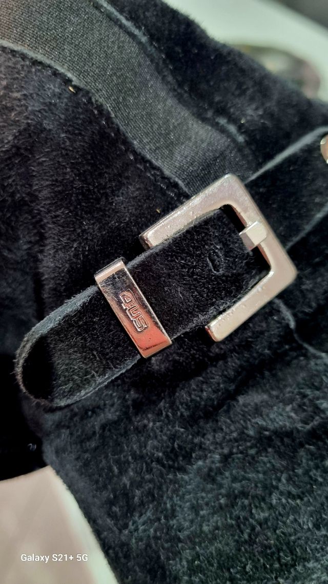 Stivaletti in vera pelle scamosciat n 41