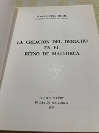 La creacion del Derecho en el Reino de Mallo