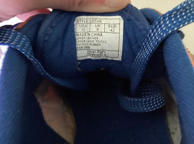 Zapatillas KangaROOS unisex número 42