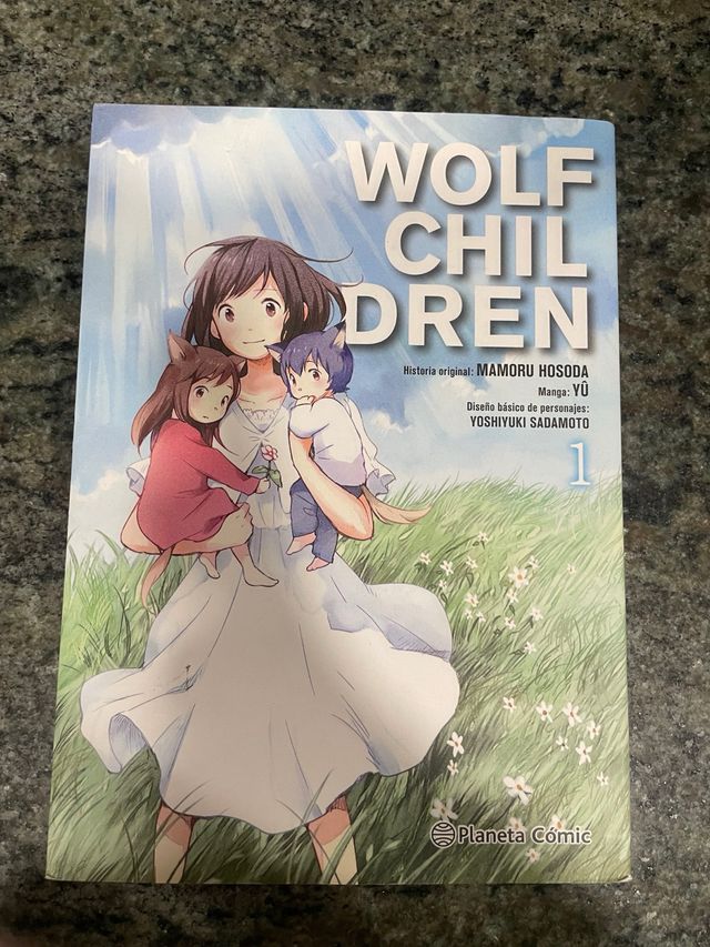 Libro Wolf of Children 1