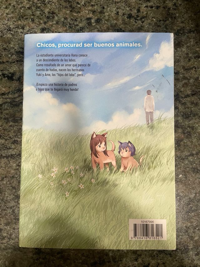 Libro Wolf of Children 1