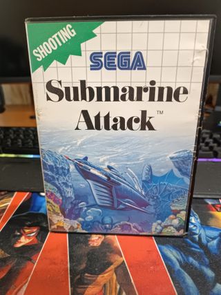  Sega Master System Submarine Attack