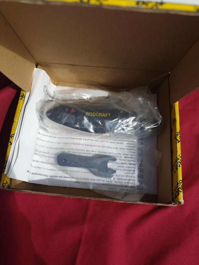 PNEUMATIC RODCRAFT totalmente novo em caixa