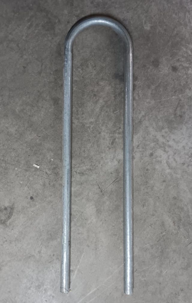 horquilla acero galvanizado  (varias Unidades)