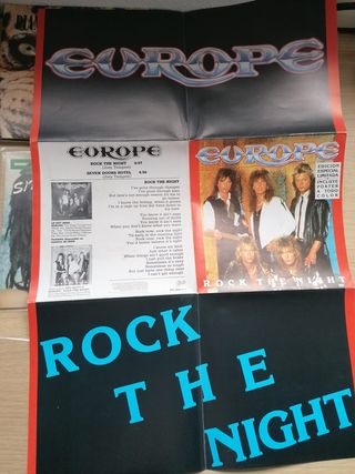 Vinilo single (nuevo) Europe  Rock  The Night