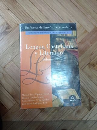 Temario secundaria lengua castellana 