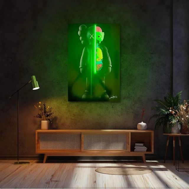 Cuadro personalizable neon led