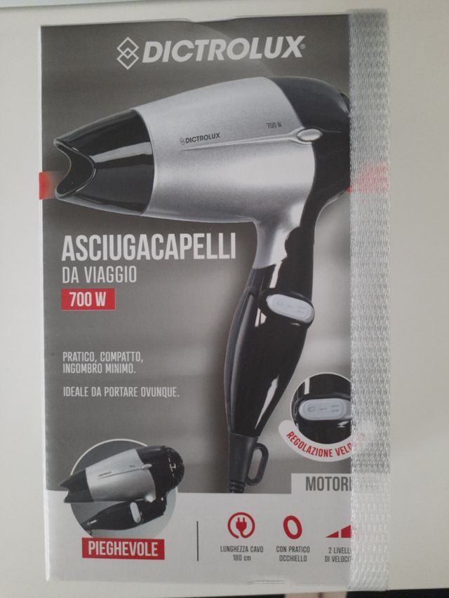 Asciugacapelli da viaggio Dictrolux 