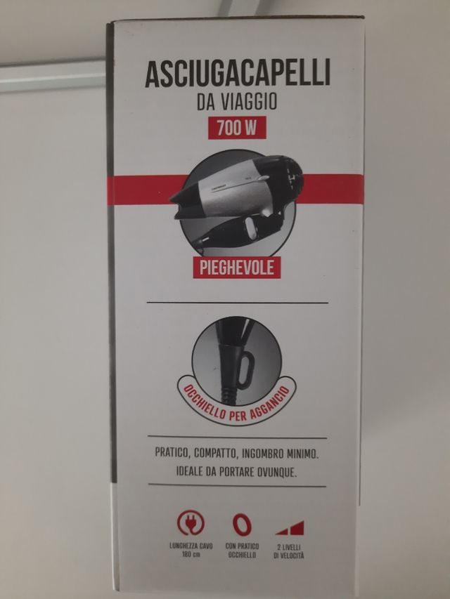Asciugacapelli da viaggio Dictrolux 
