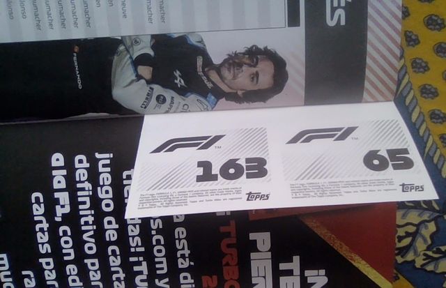 Álbum vacío F1 Topps 2021