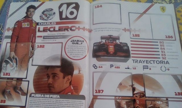 Álbum vacío F1 Topps 2021
