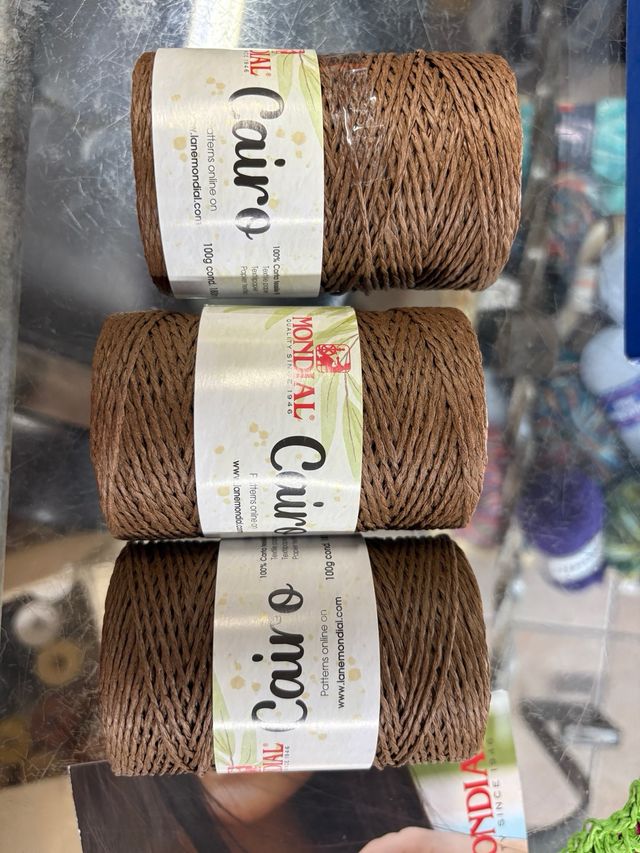 Filato rafia tubolare