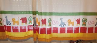 Funda nórdica y cortina