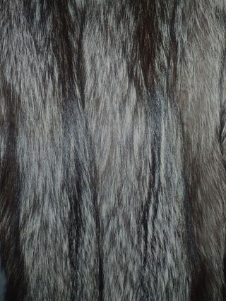 Chaquetón zorro plateado T 40-42