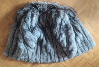 Chaquetón zorro plateado T 40-42