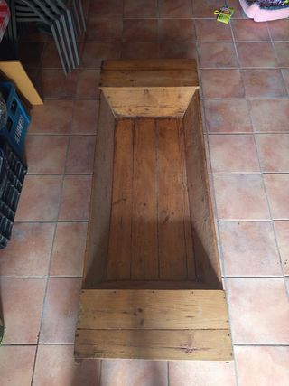 Artesa madera antigua vintage