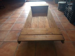 Artesa madera antigua vintage