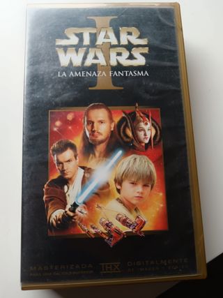 VHS Star Wars La amenaza fantasma