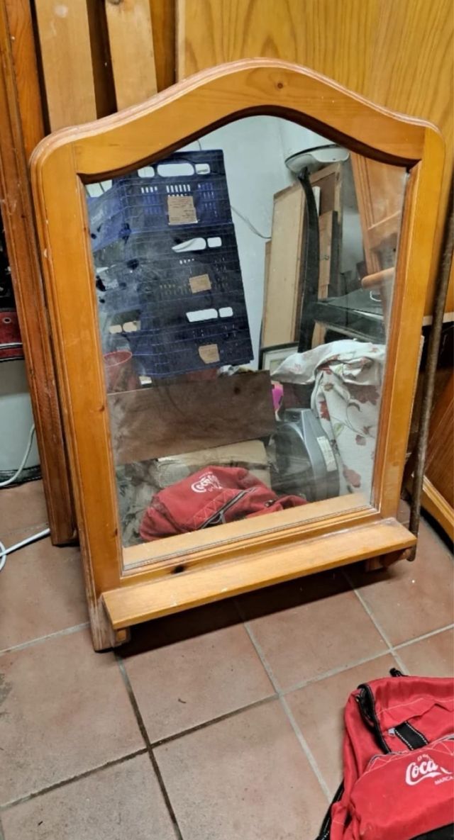 Espejo madera