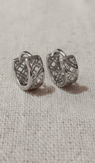 Pendientes plata aros celtas