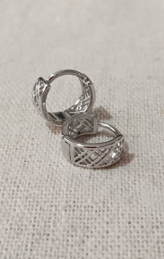 Pendientes plata aros celtas