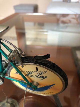 Bicicleta/mechero decoración