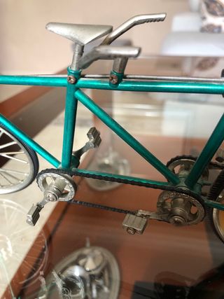 Bicicleta/mechero decoración