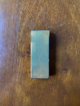 Accendino Vintage a gas ricaricabile Oro