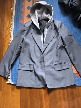 Americana con capucha talla L
