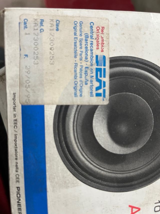 Altavozes para coche