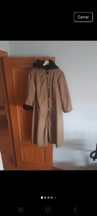 Abrigo chaquetón pelo