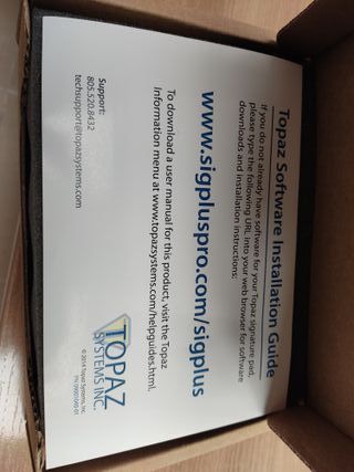 DIGITALIZADOR DE FIRMAS TOPAZ MODELO T-S461-HSB-R