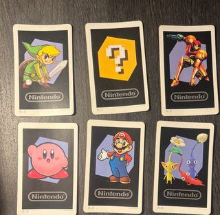 Cartas Nintendo 3DS y 2DS