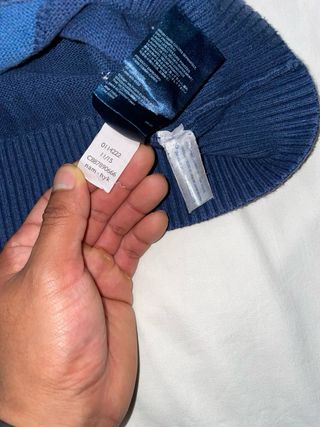 Jersey Tommy Hilfiger Cuello Alto Cremallera L