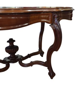 OFERTA. Mesa antigua de caoba. Mesa siglo XIX.