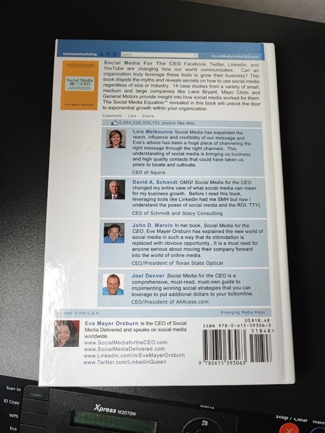 Social Media for the CEO: The Why and ROI of Social Media for the CEO of Today and Tomorrow