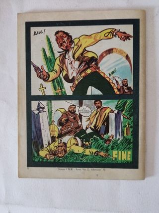 Fumetto WEST italiano raro vintage 
