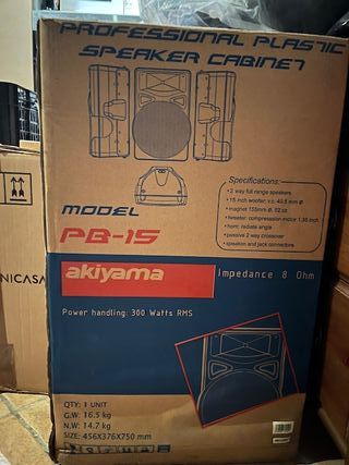 Casse acustiche Aquiyama PB15