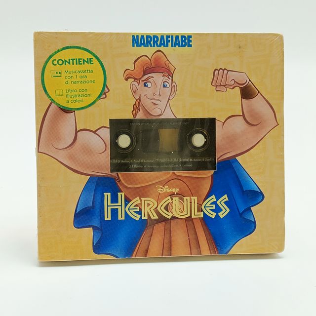 NARRAFIABE Cassetta Disney Hercules - Musicassetta