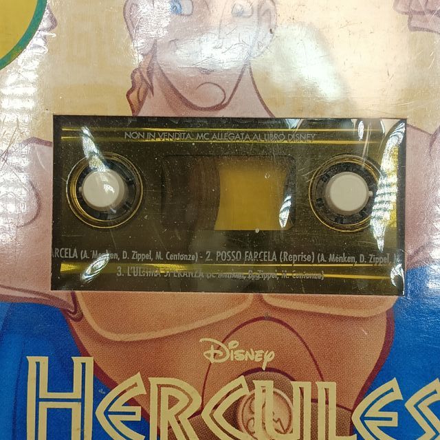 NARRAFIABE Cassetta Disney Hercules - Musicassetta