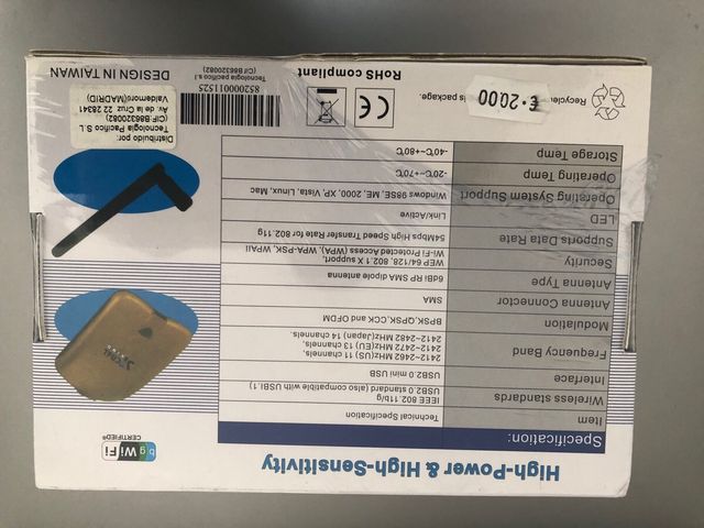 Wireless USB adapter