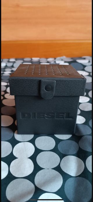 Reloj hombre Diesel Escofina cuero marrón