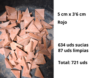 Piezas originales de mosaico de Nolla